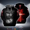 Jesus Cross Stand With God 3D Hoodie