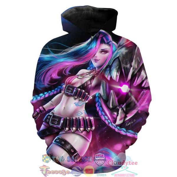 Jinx League Of Legends Hoodie 3D