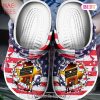 Johnnie Walker American Flag 4Th Of July Crocband Clogs Exclusive