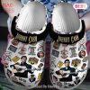 Johnny Cash MusicCrocs Crocband Clogs Shoes Comfortable For Men Women and Kids