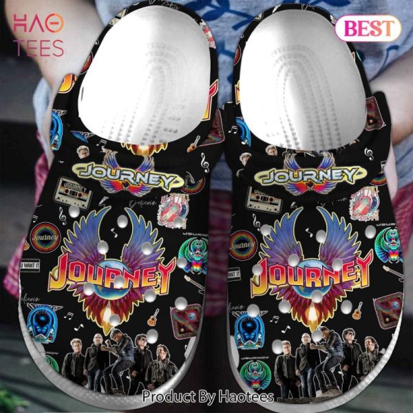 Journey Rock Band Music Crocs Crocband Clogs Shoes Comfortable For Men Women and Kids