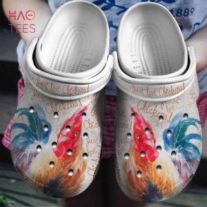 Just Love Chickens Crocs Shoes