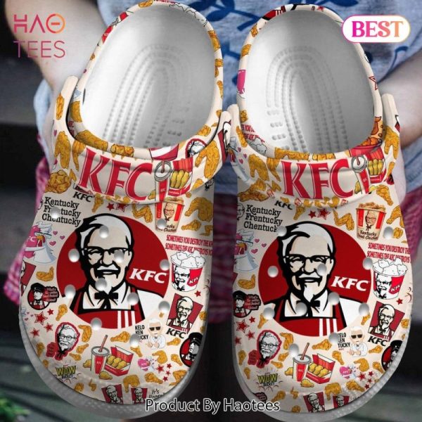 KFC Food Crocs Crocband Clogs Shoes Comfortable For Men Women and Kids