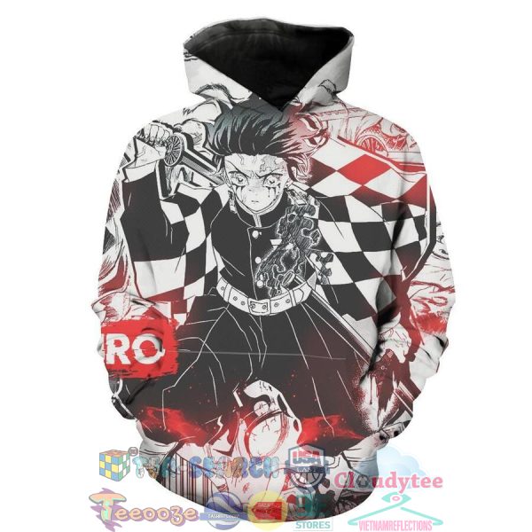 Kamado Tanjiro Demon Slayer Hoodie 3D