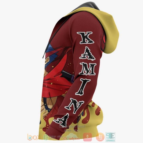 Kamina Tengen Toppa Gurren Lagann Anime 3D Hoodie