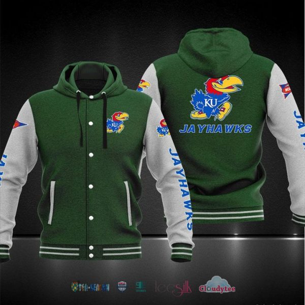 Kansas Jayhawks Baseball Hoodie Jacket