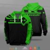 Kawasaki Car Motor 3D Shirt