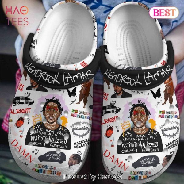 Kendrick Lamar Music Crocs Crocband Clogs Shoes Comfortable For Men Women and Kids