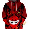 Kenpachi Ogre Bleach Hoodie 3D