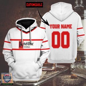 Ketel One Vodka Personalized 3D Hoodie