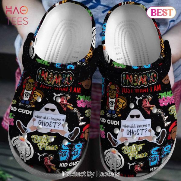 Kid Cudi Rapper Music Crocs Crocband Clogs Shoes Comfortable For Men Women and Kids