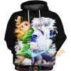 Killua Transparent Gon Hunter X Hunter Hoodie 3D