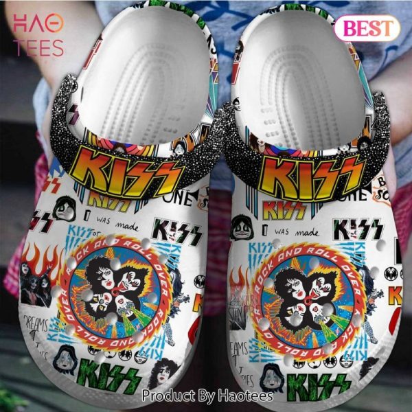 Kiss Music Crocs Crocband Clogs Shoes Comfortable For Men Women and Kids