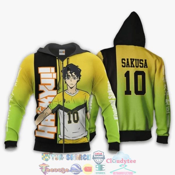 Kiyoomi Sakusa Haikyuu Number 10 3D Hoodie