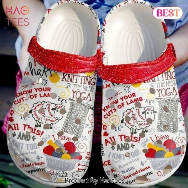 Knitting Jokes Classic Clogs Shoes Exclusive