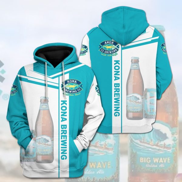 Kona Brewing 3D Hoodie