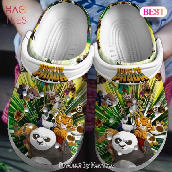 Kung Fu Panda 4 Movie Crocs Crocband Clogs Shoes Comfortable For Men Women and Kids