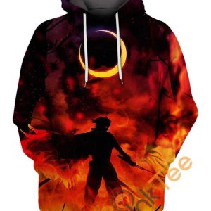 Kyojuro Rengoku Breath Of Fire Demon Slayer Hoodie 3D