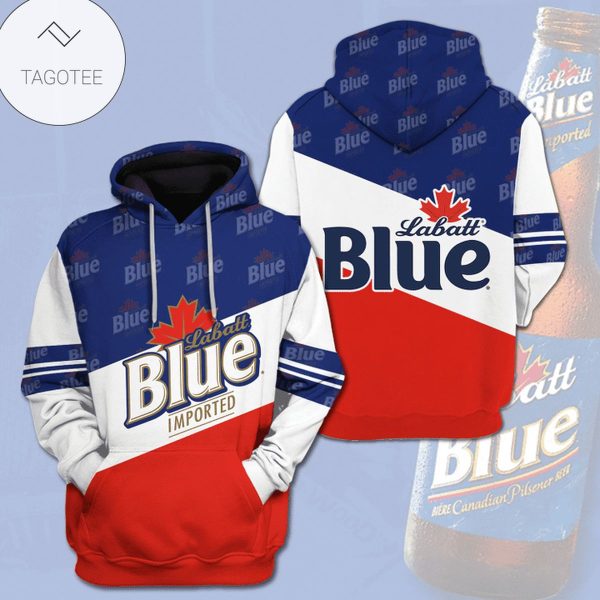 Labatt Blue Imported Logo Hoodie