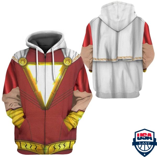 Lady Shazam Mary Bromfield 3D Hoodie Apparel