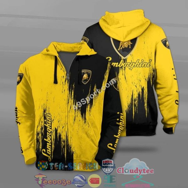 Lamborghini All Over Printed T-Shirt Hoodie