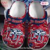 Liberty Flames NCAA Sport Crocs Crocband Clogs Shoes Comfortable For Men Women and Kids Exclusive