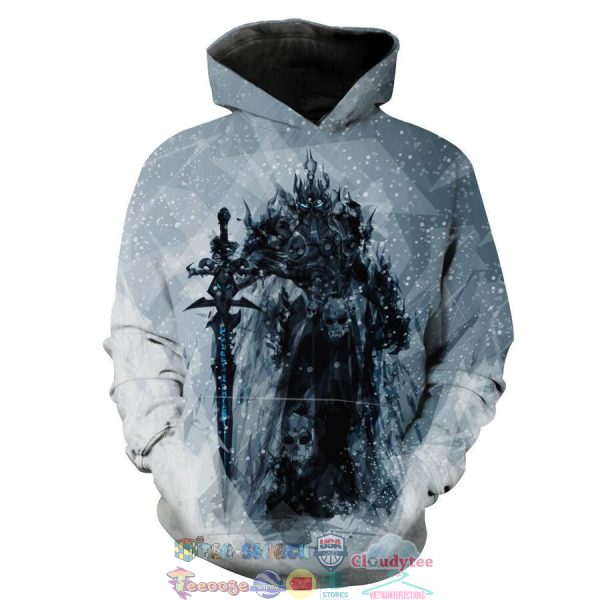 Lich King Arthas Menethil World Of Warcraft Hoodie 3D