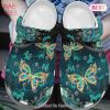 Lighting Butterfly Croc Shoes For Women – Magical Butterflies Shoes Crocbland Clog Gifts For Mother Day Grandma