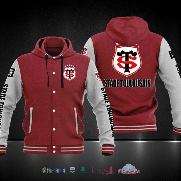 Ligue 1 Stade Toulousain Baseball Hoodie Jacket