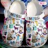 Lionel Messi Football Soccer Sport Crocs Crocband Clogs Shoes Comfortable For Men Women and Kids Exclusive