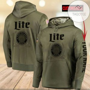 Lite A Fine Pilsner Beer All Over Print Hoodie