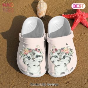 Little Cat Flowers Rubber clog Shoes Comfy Footwear Exclusive