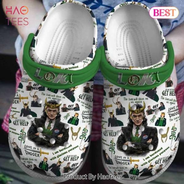 Loki TV Series Crocs Crocband Clogs Shoes Comfortable For Men Women and Kids