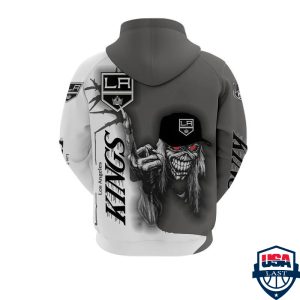 Los Angeles Kings Nhl Ver 2 All Over Printed Hoodie