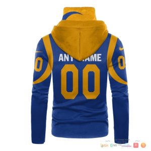 Los Angeles Rams Blue Nike 3D Hoodie Mask