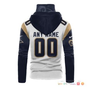 Los Angeles Rams Navy White 3D Hoodie Mask