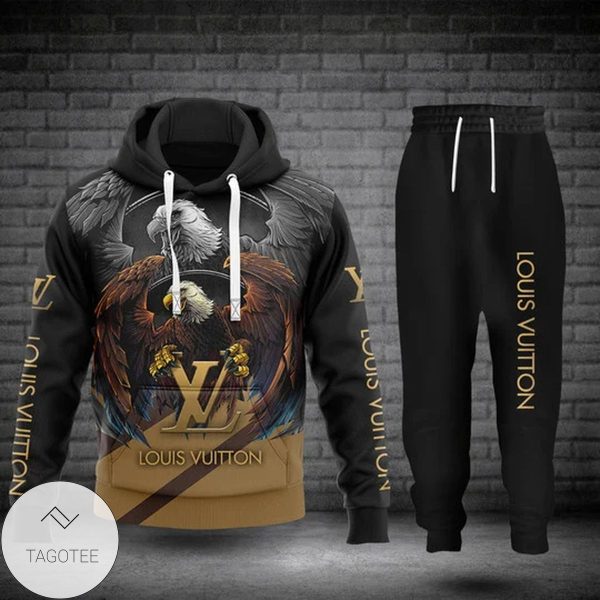 Louis Vuitton And Eagles Hoodie And Pants