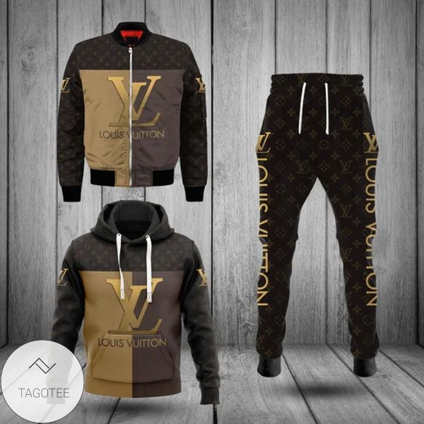 Louis Vuitton Brand Luxury Hoodie And Pants