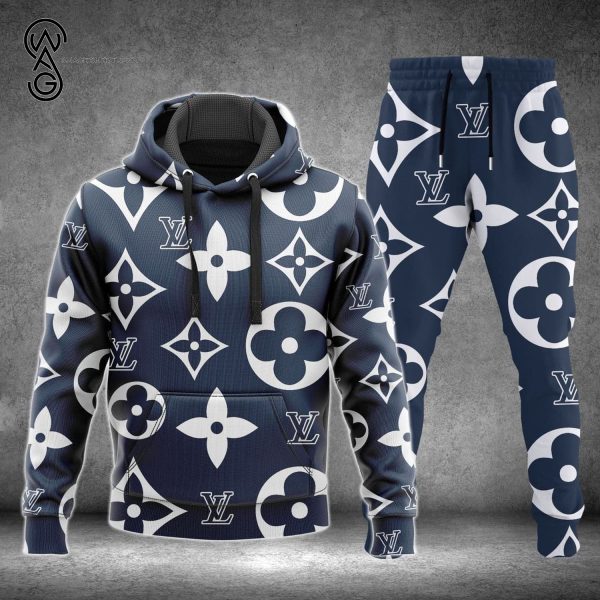 Louis Vuitton Symbols Full Print Hoodie And Pants