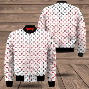 Louis Vuitton White Red Hoodie