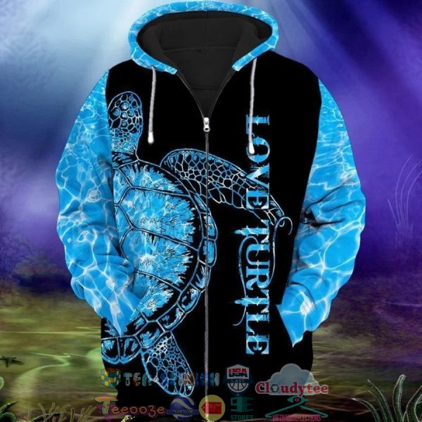 Love Turtle 3D Hoodie