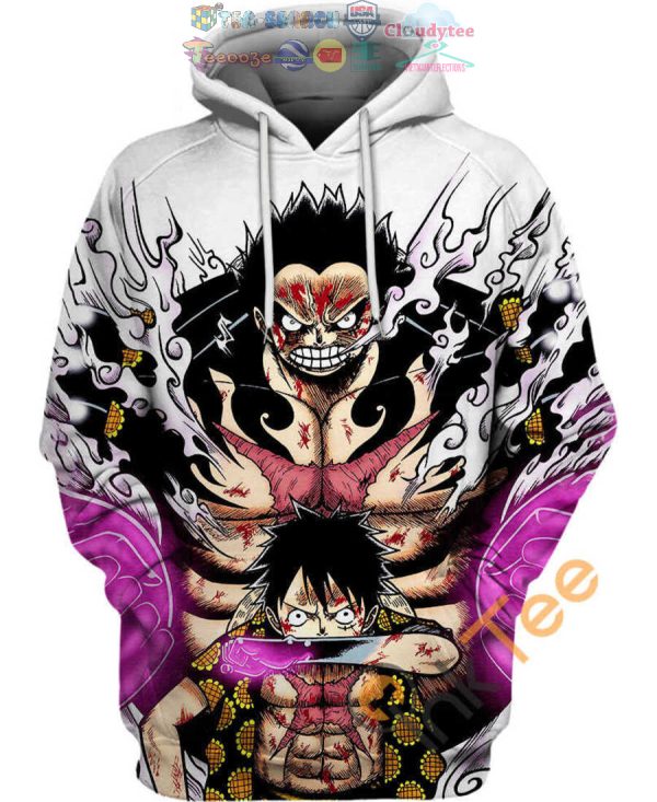 Luffy Gear 4 One Piece Hoodie 3D