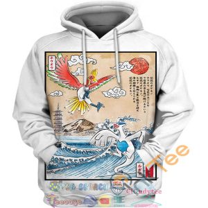 Lugia And Ho-Oh Hoodie 3D