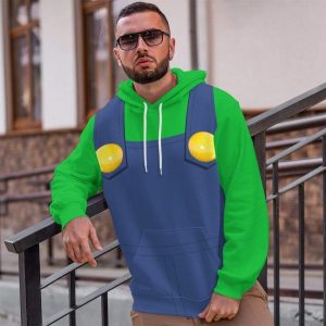 Luigi 3D Hoodie