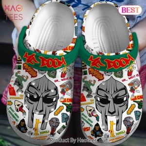 MF DOOM Rapper Music Crocs Crocband Clogs Shoes Comfortable For Men Women and Kids