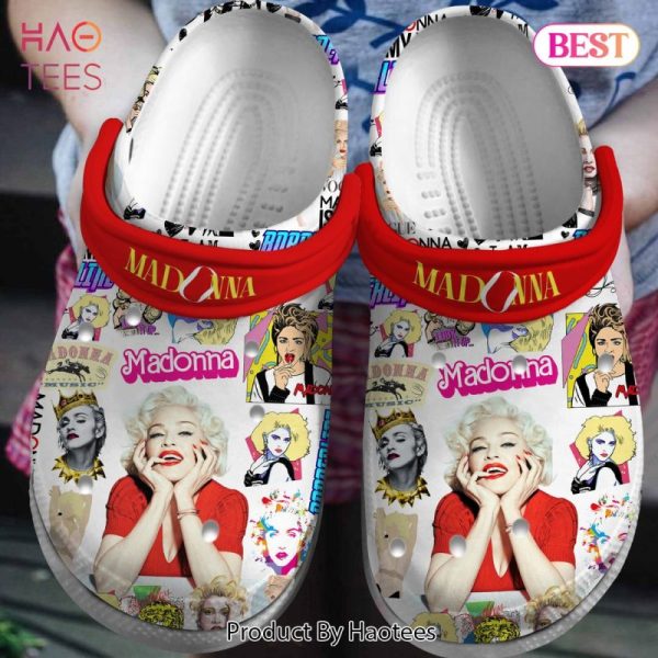 Madonna Music Crocs Crocband Clogs Shoes Comfortable For Men Women and Kids