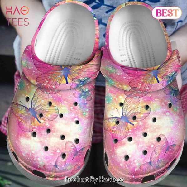 Magical Butterfly Croc Shoes For Women – Butterfly Shoes Crocbland Clog Birthday Gifts For Daughter