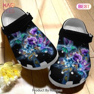 Magical Flowers With Hummingbird Custom Shoe Birthday Gift For Women Girl Grandma Mother Daughter Sister