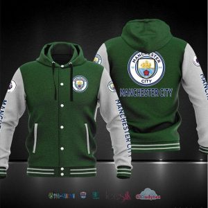 Manchester City F.C Baseball Hoodie Jacket