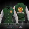 Manchester United Baseball Hoodie Jacket